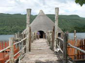 Crannog at Loch Tay