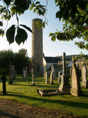 Old Graveyard Abernethy and Tower