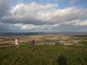 View from Castle Law