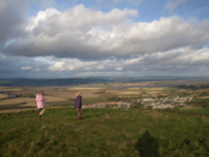 View from Castle Law